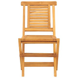 Sedie da Giardino Pieghevoli 6pz 47x63x90cm Legno Massello Teak