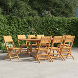 Sedie da Giardino Pieghevoli 8pz 47x61x90cm Legno Massello Teak
