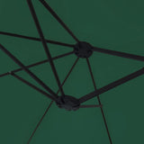 Ombrellone a Doppia Testa Verde 449x265 cm
