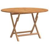 Tavolo da Giardino Pieghevole 110x75 cm Legno Massello di Teak