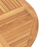Tavolo da Giardino Pieghevole 110x75 cm Legno Massello di Teak