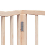 Cancello per Cani Pieghevole 6 Pannelli 480 cm Legno di Pioppo