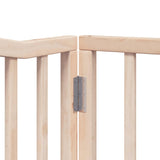 Cancello per Cani Porta Pieghevole 12 Pannelli 960 cm in Pioppo