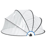 Cupola per Piscina Rotonda 315x158 cm PVC