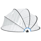 Cupola per Piscina Rotonda 315x158 cm PVC