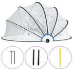 Cupola per Piscina Rotonda 376x188 cm PVC