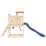 Set da Gioco da Esterno in Legno Massello di Pino