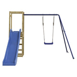 Set da Gioco da Esterno in Legno di Pino Impregnato