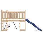 Set da Gioco da Esterno in Legno Massello di Pino