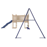Set da Gioco da Esterno in Legno Massello di Pino