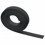 Bordature da Giardino 5 pz Nere 10 m 10 cm in Polietilene