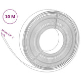 Bordature da Giardino 3 pz Marroni 10 m 10 cm in Polietilene