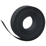 Bordature da Giardino 3 pz Nere 10 m 15 cm in Polietilene