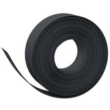 Bordature da Giardino 3 pz Nere 10 m 15 cm in Polietilene