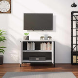 Mobile TV con Ante Grigio Sonoma 60x35x45 cm Legno truciolato