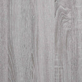 Mobile TV con Ante Grigio Sonoma 60x35x45 cm Legno truciolato