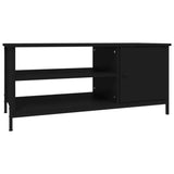 Mobile Porta TV Nero 100x40x45 cm in Legno Multistrato