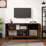 Mobile TV Rovere Fumo 100x40x45 cm in Legno truciolato