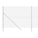 Recinzione a Rete Argento 1,6x10 m