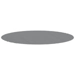 Telo Sotto Piscina Grigio Chiaro 366 cm Geotessile Poliestere