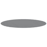 Telo Sotto Piscina Grigio Chiaro 366 cm Geotessile Poliestere