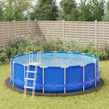 Telo Sotto Piscina Grigio Chiaro 458 cm Geotessile Poliestere