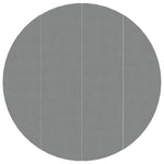 Telo Sotto Piscina Grigio Chiaro 500 cm Geotessile Poliestere