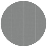 Telo Sotto Piscina Grigio Chiaro 500 cm Geotessile Poliestere