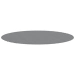 Telo Sotto Piscina Grigio Chiaro 306 cm Geotessile Poliestere