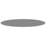 Telo Sotto Piscina Grigio Chiaro 550 cm Geotessile Poliestere