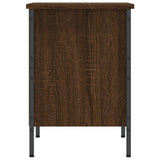 Scarpiera Rovere Marrone 38x35x50 cm in Legno truciolato