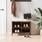 Scarpiera Rovere Fumo 69x35x50 cm in Legno truciolato