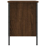 Scarpiera Rovere Marrone 69x35x50 cm in Legno truciolato