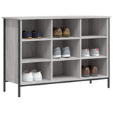 Scarpiera Grigio Sonoma 100x35x70 cm in Legno truciolato