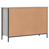Scarpiera Grigio Sonoma 100x35x70 cm in Legno truciolato