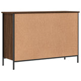 Scarpiera Rovere Marrone 100x35x70 cm in Legno truciolato