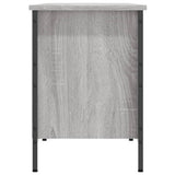 Scarpiera Grigio Sonoma 131x35x50 cm in Legno truciolato