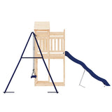 Set da Gioco da Esterno in Legno Massello di Pino
