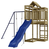 Set da Gioco da Esterno in Legno di Pino Impregnato