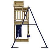 Set da Gioco da Esterno in Legno di Pino Impregnato