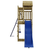 Set da Gioco da Esterno in Legno di Pino Impregnato
