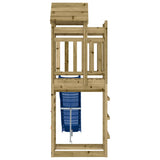 Set da Gioco da Esterno in Legno di Pino Impregnato