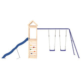Set da Gioco da Esterno in Legno Massello di Pino