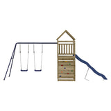Set da Gioco da Esterno in Legno di Pino Impregnato