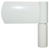 Porta Ingresso Antracite 110x210 cm in Alluminio e PVC