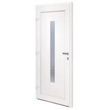 Porta Ingresso Antracite 98x208 cm in PVC