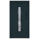 Porta Ingresso Antracite 108x200 cm in PVC