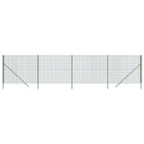 Recinzione Metallica Verde 2x10 m in Acciaio Zincato