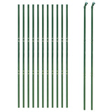 Recinzione Metallica Verde 2x25 m in Acciaio Zincato