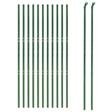 Recinzione Metallica Verde 1,6x25 m in Acciaio Zincato